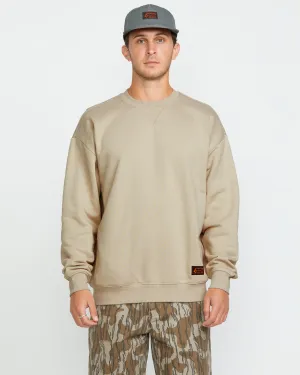 Operators Sweatshirt - LIGHT KHAKI