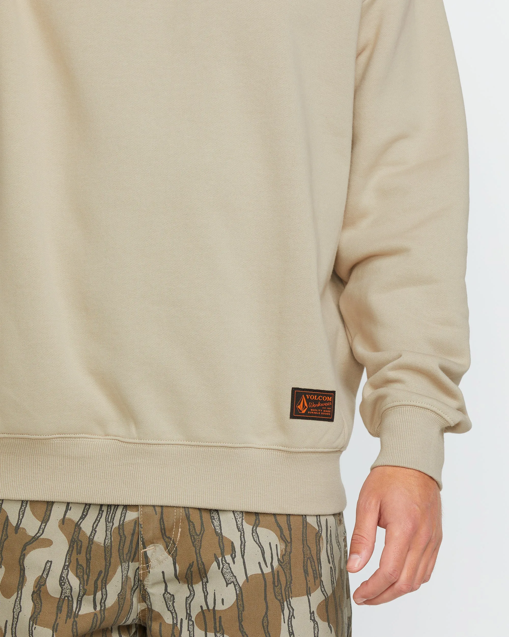 Operators Sweatshirt - LIGHT KHAKI