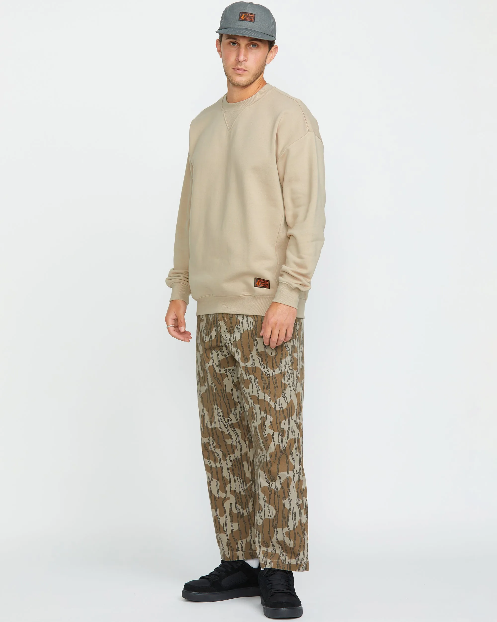 Operators Sweatshirt - LIGHT KHAKI
