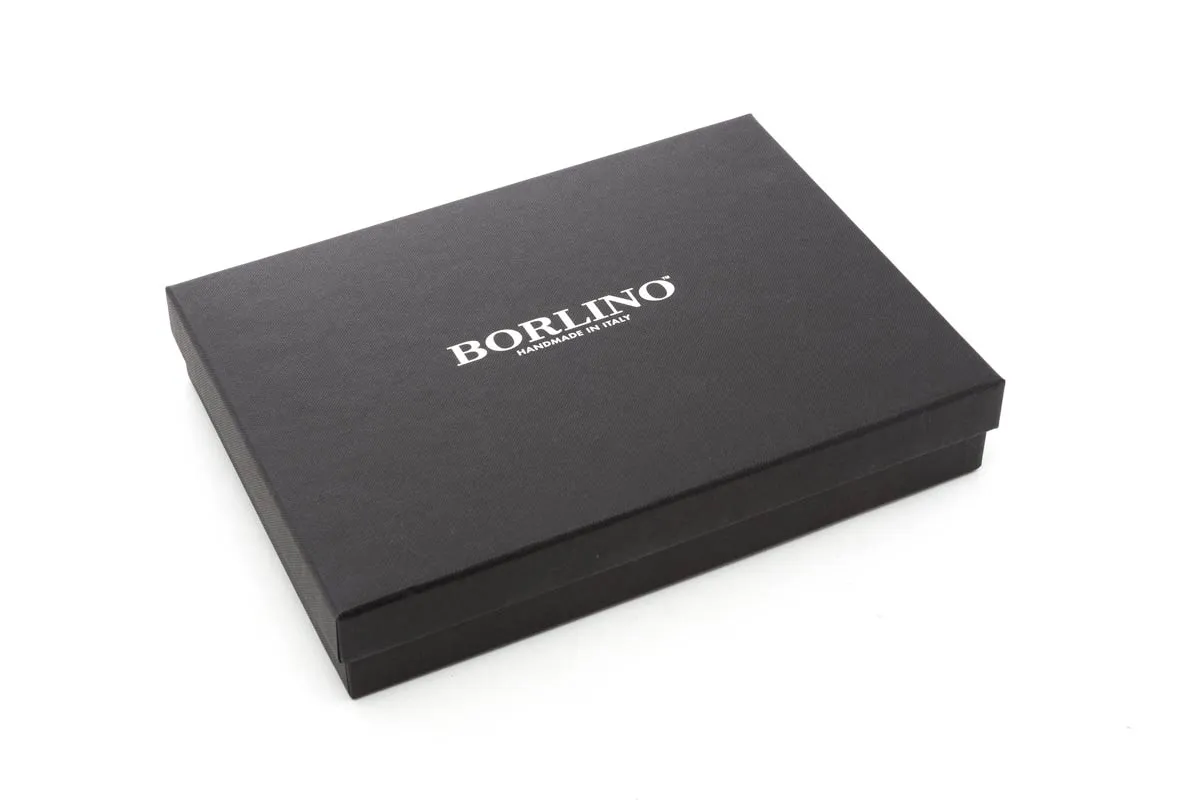 Pebble Calf Leather Medium-Size Padfolio - Onyx