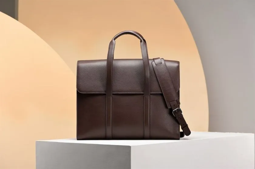 Perona   -   Mens-Leather Goods-Bags & Accessories -Alisson-Pmb-Ss24-542-N/A-Chestnut