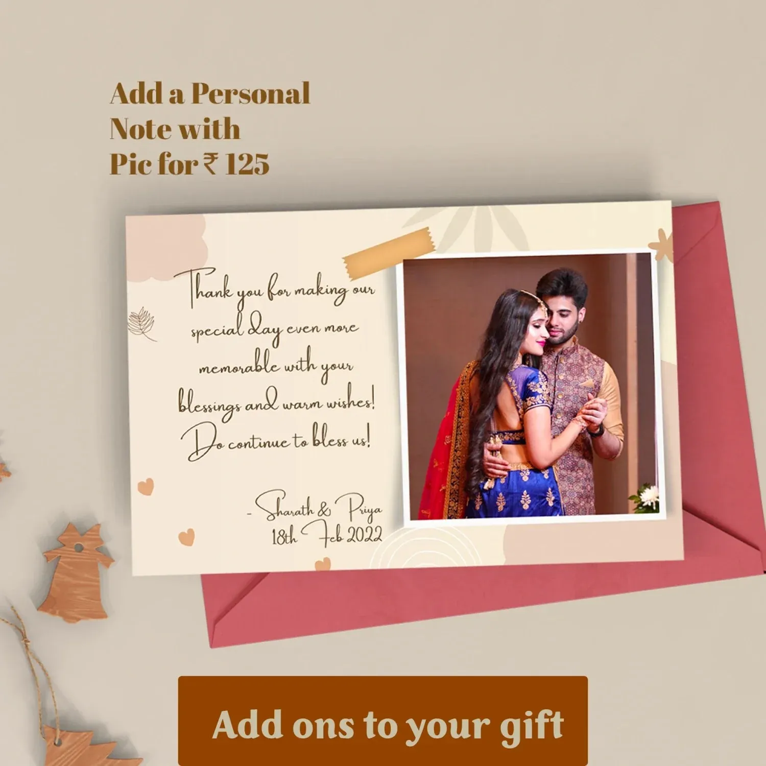 Personalized Men's Valentine Special Combo (2 pcs) - Wine