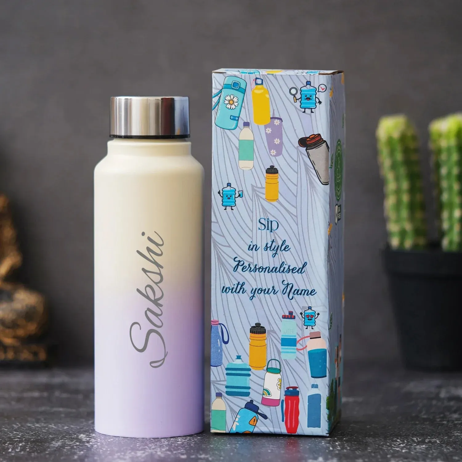 Personalized Perfect Classic Water Bottle - Multi Color 9