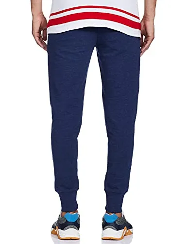 Peter England Men's Western Sweatpants (PETPNTNY3218504_Navy_L)