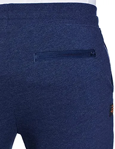 Peter England Men's Western Sweatpants (PETPNTNY3218504_Navy_L)