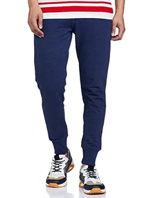 Peter England Men's Western Sweatpants (PETPNTNY3218504_Navy_L)