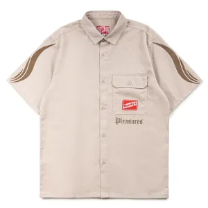 Pleasures x Shorty's Gutierrez Work Shirt | Beige