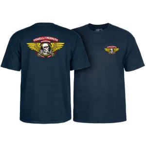 Powell Peralta Winged Ripper Tee Navy Large ONLY
