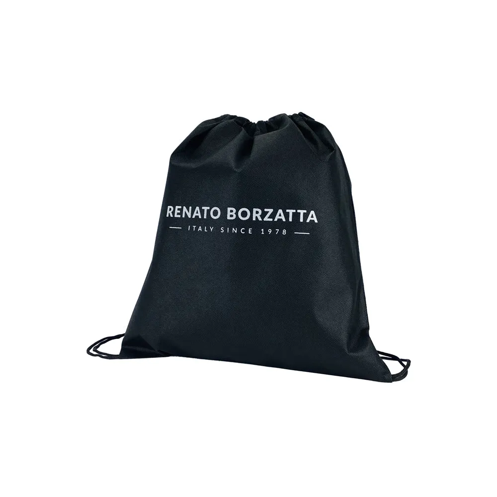 RB2002V | Nylon/Genuine Leather Shoulder Bag, with light grain. Zip closure and adjustable shoulder strap - Color Red - Dimensions: cm 15.5 x 21 x 7. Packaging: Non-woven fabric bag