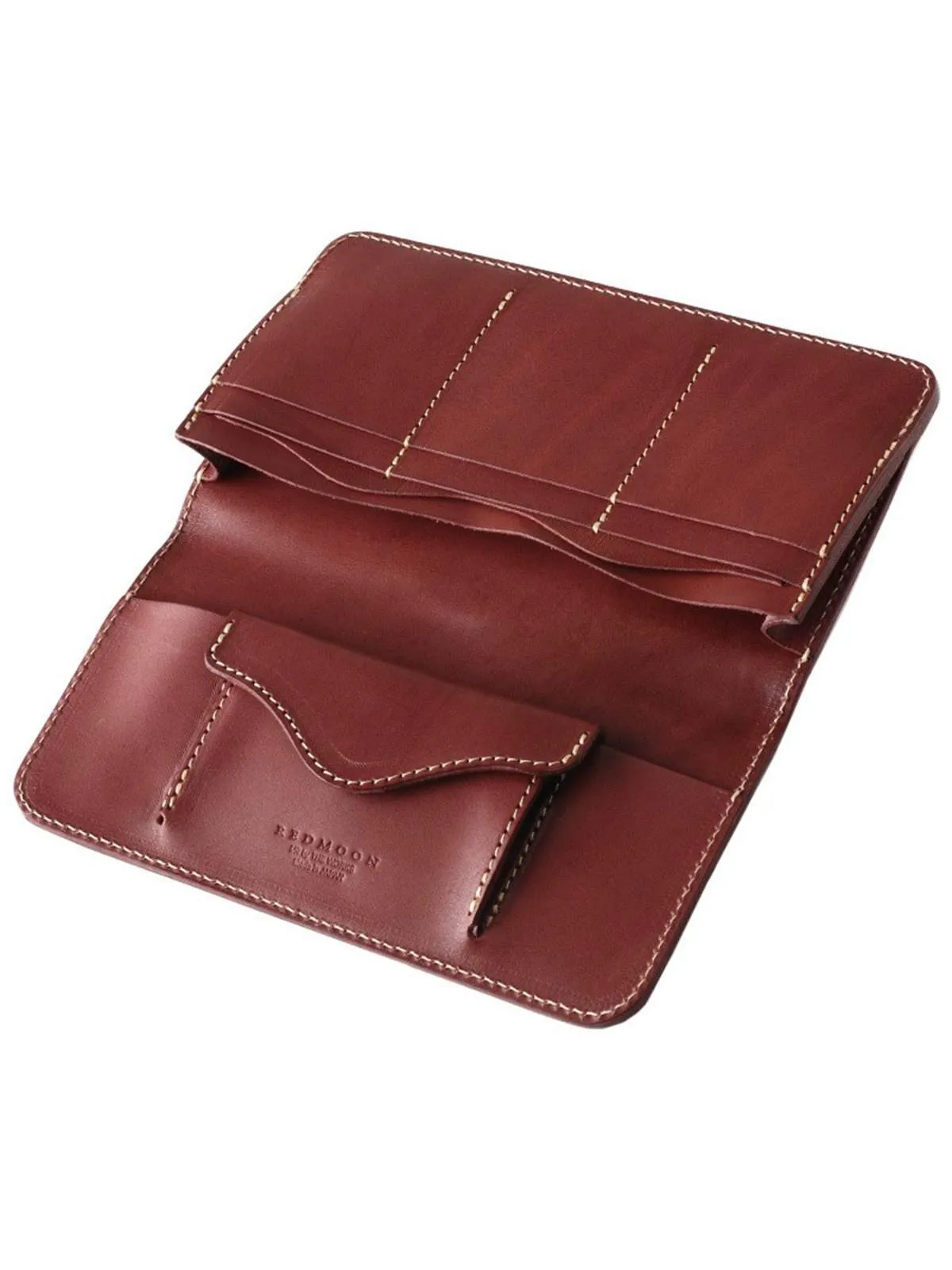 REDMOON Long Wallet RMR-02T DTN Red Brown