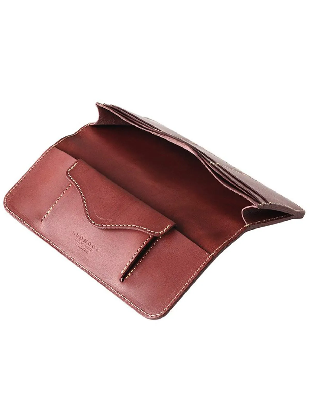 REDMOON Long Wallet RMR-02T DTN Red Brown