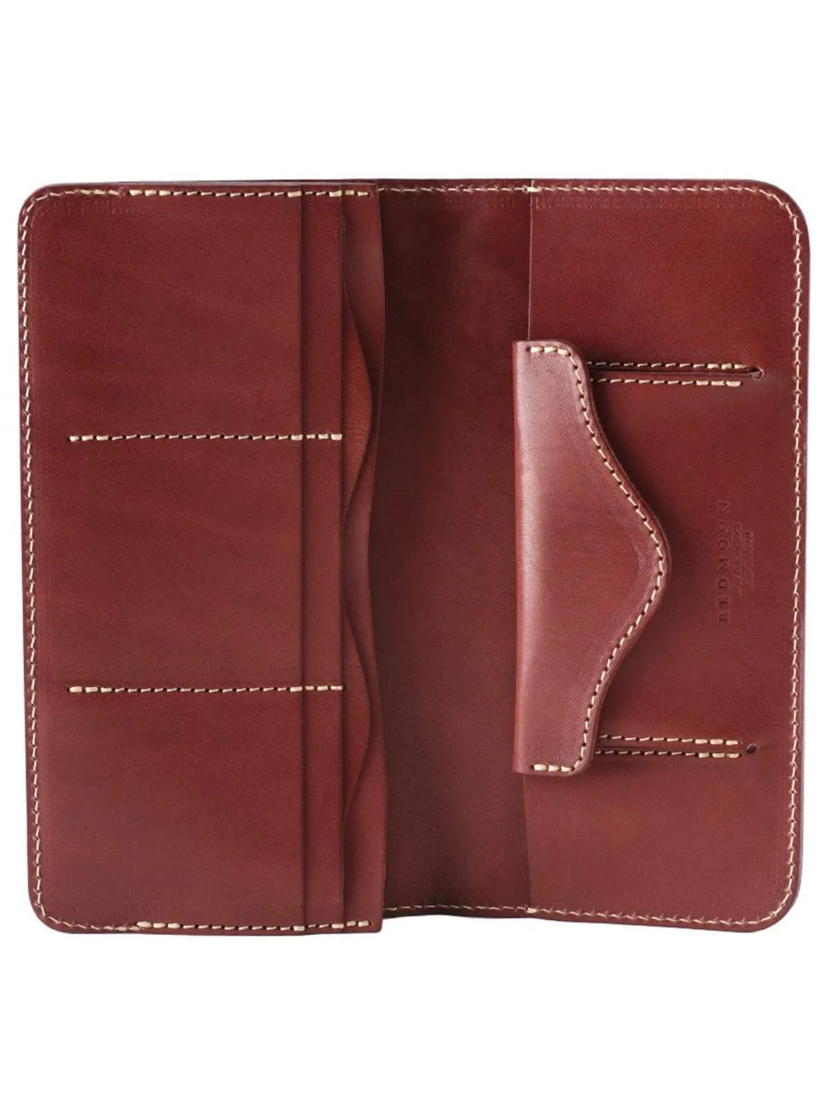 REDMOON Long Wallet RMR-02T DTN Red Brown
