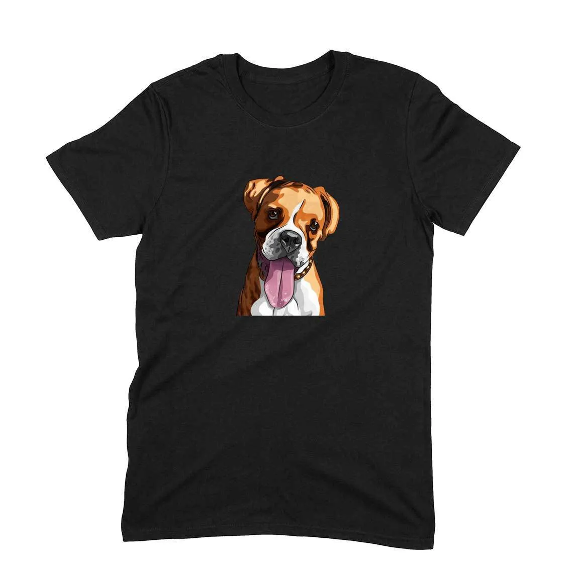 Round Neck T-Shirt (Men) - Bright As A Boxer (11 Colours)