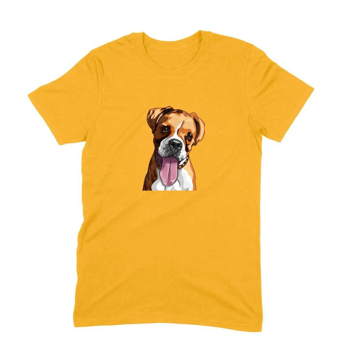 Round Neck T-Shirt (Men) - Bright As A Boxer (11 Colours)