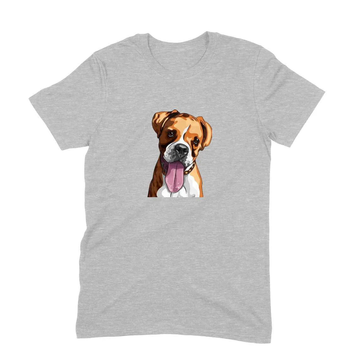Round Neck T-Shirt (Men) - Bright As A Boxer (11 Colours)