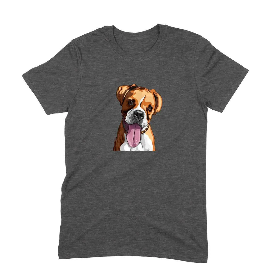 Round Neck T-Shirt (Men) - Bright As A Boxer (11 Colours)