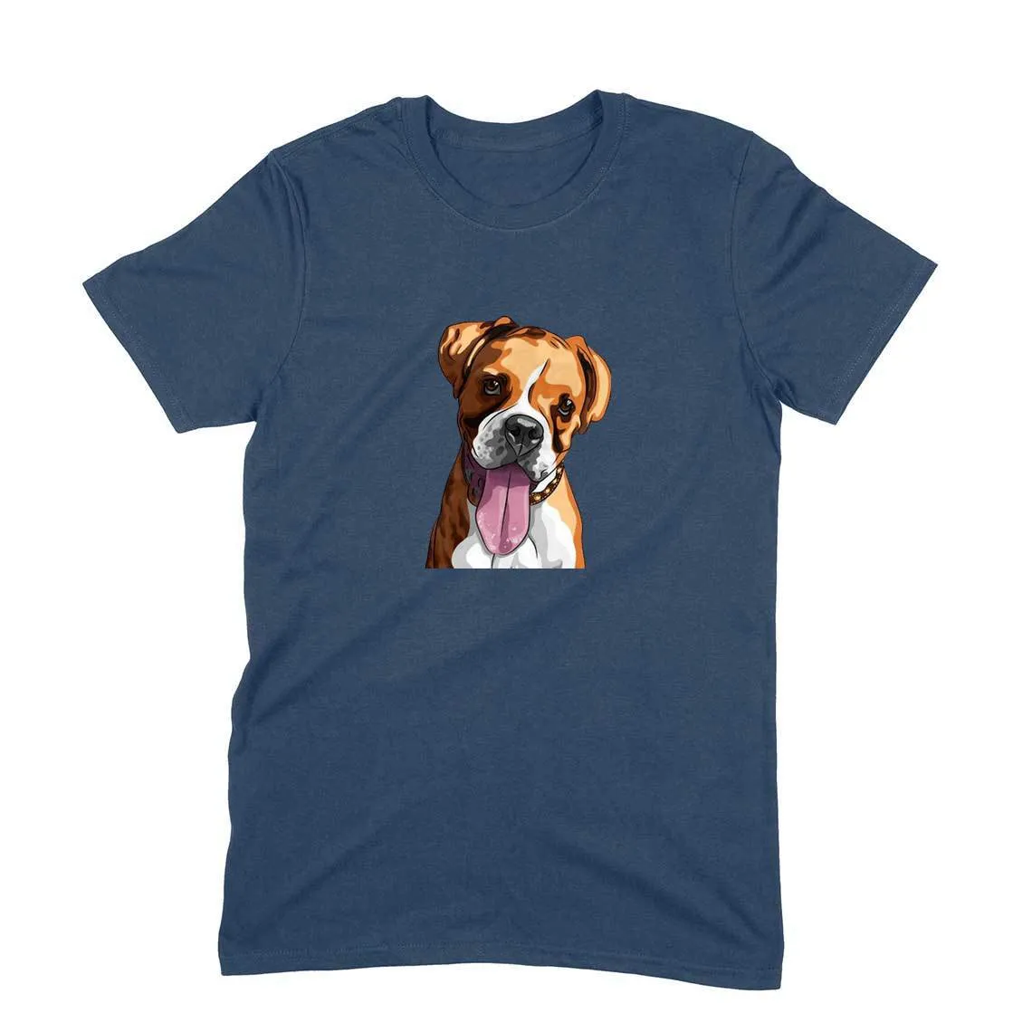 Round Neck T-Shirt (Men) - Bright As A Boxer (11 Colours)