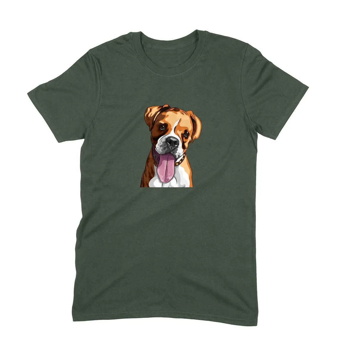 Round Neck T-Shirt (Men) - Bright As A Boxer (11 Colours)