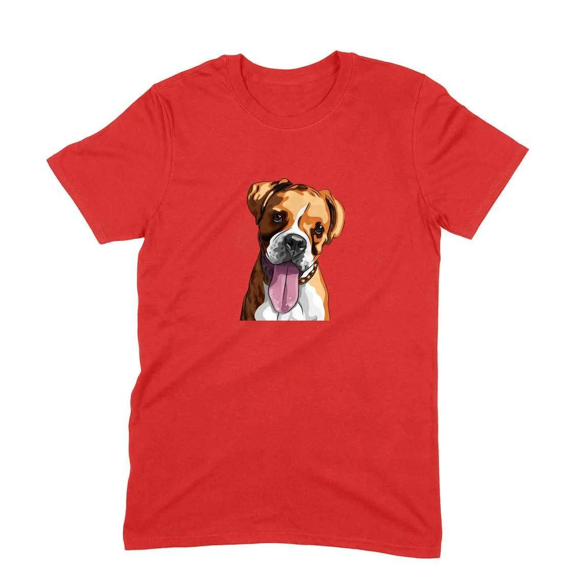 Round Neck T-Shirt (Men) - Bright As A Boxer (11 Colours)