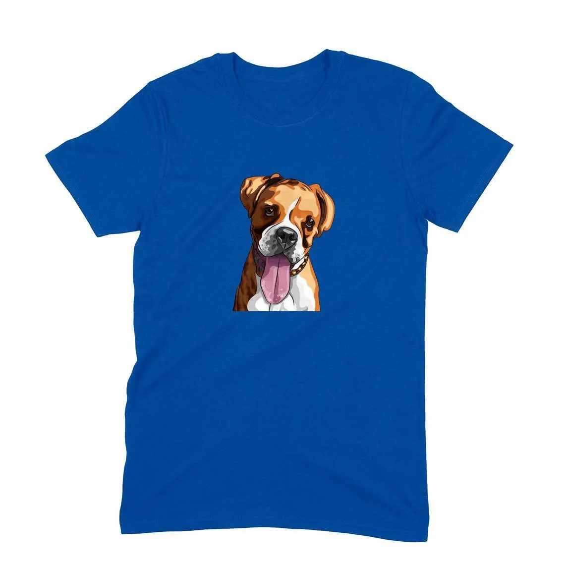 Round Neck T-Shirt (Men) - Bright As A Boxer (11 Colours)