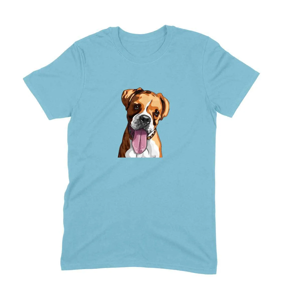 Round Neck T-Shirt (Men) - Bright As A Boxer (11 Colours)