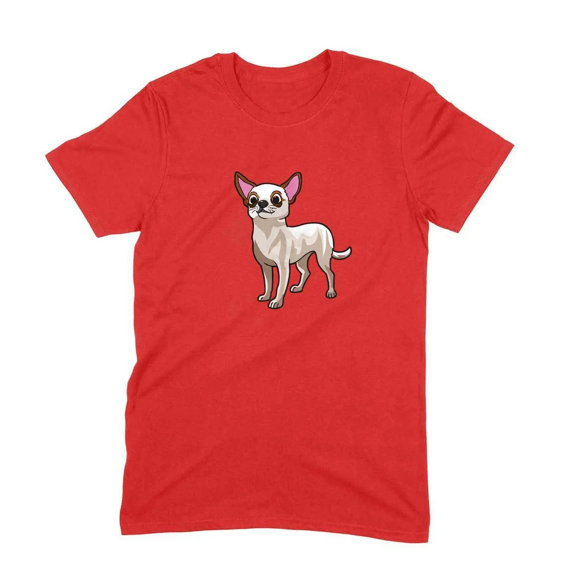 Round Neck T-Shirt (Men) - Chatty Chihuahua (11 Colours)