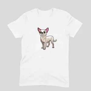 Round Neck T-Shirt (Men) - Chatty Chihuahua (11 Colours)