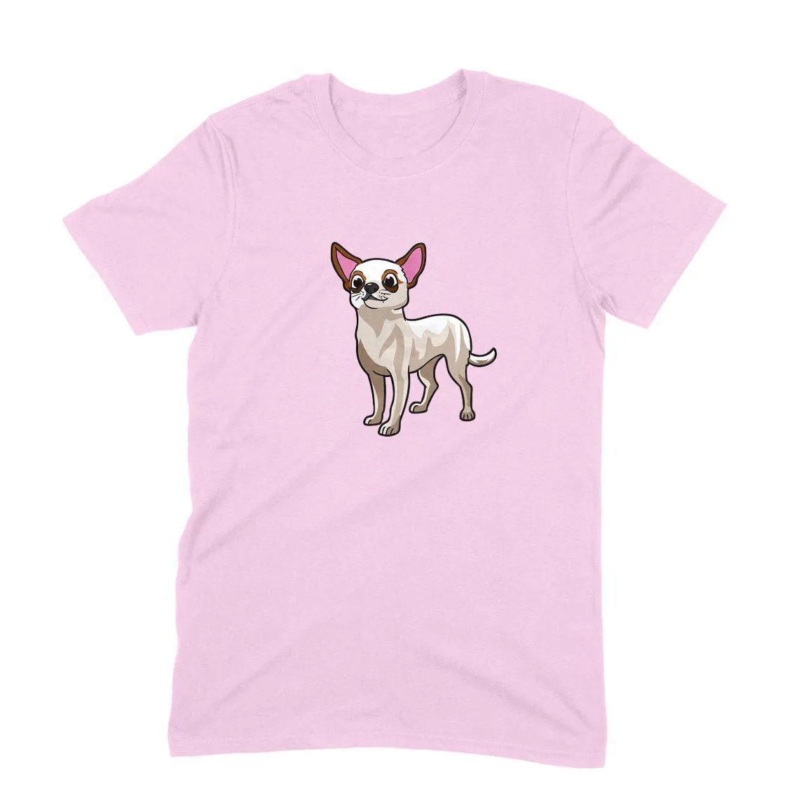 Round Neck T-Shirt (Men) - Chatty Chihuahua (11 Colours)