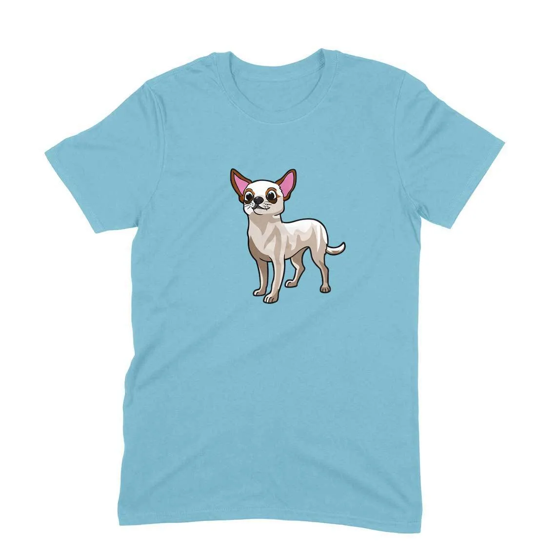 Round Neck T-Shirt (Men) - Chatty Chihuahua (11 Colours)