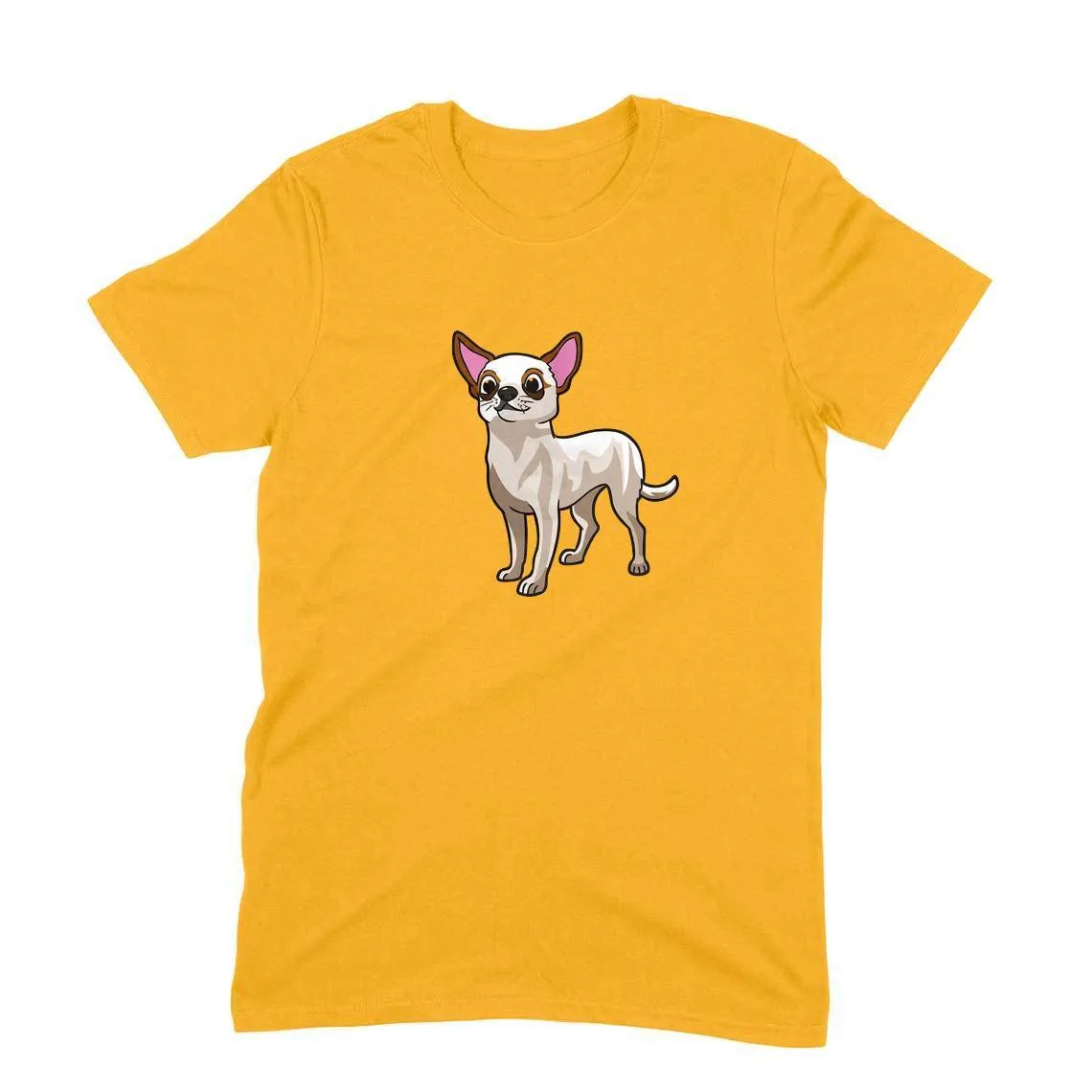 Round Neck T-Shirt (Men) - Chatty Chihuahua (11 Colours)