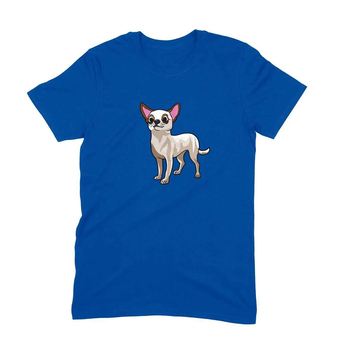 Round Neck T-Shirt (Men) - Chatty Chihuahua (11 Colours)