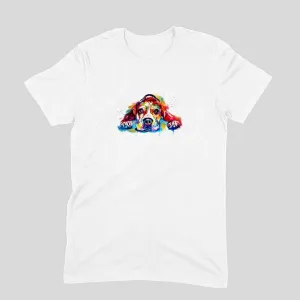 Round Neck T-Shirt (Men) - Droopy Dog Eyes (11 Colours)