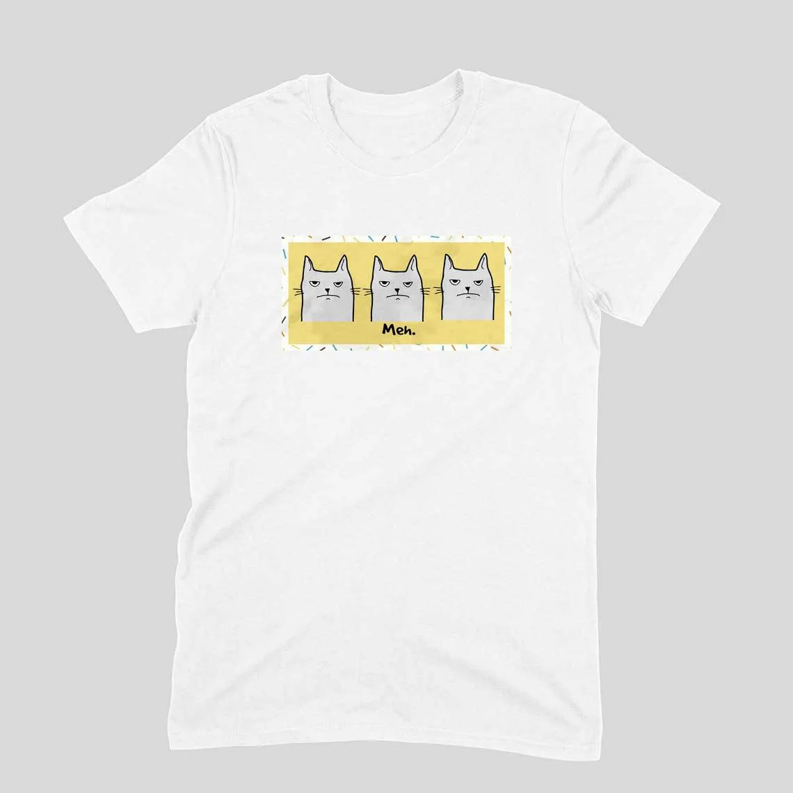 Round Neck T-Shirt (Men) - Meh Mondays (11 Colours)