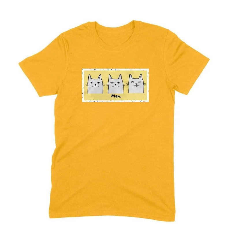 Round Neck T-Shirt (Men) - Meh Mondays (11 Colours)