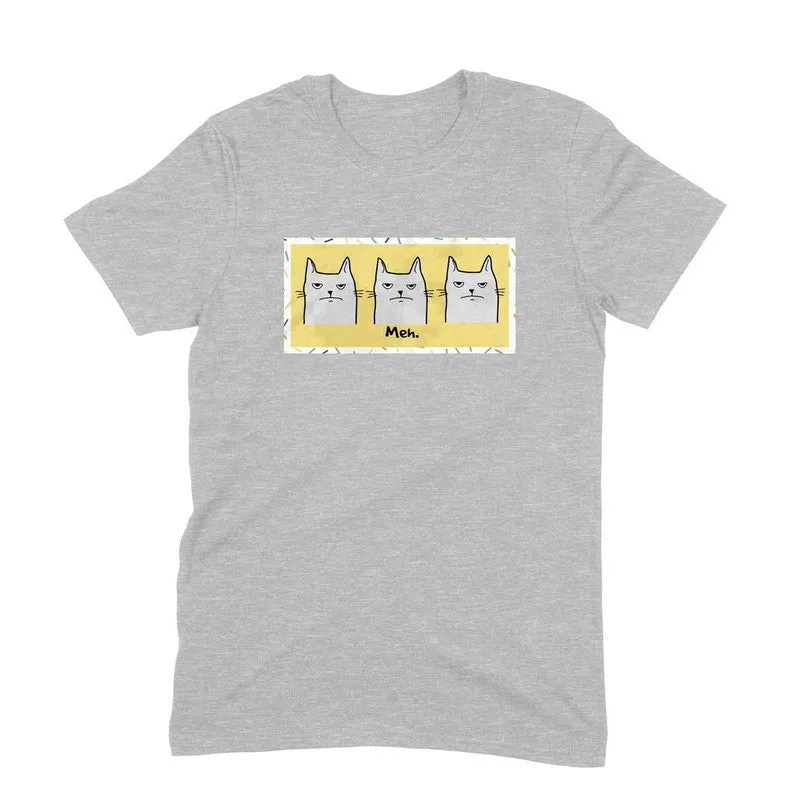 Round Neck T-Shirt (Men) - Meh Mondays (11 Colours)