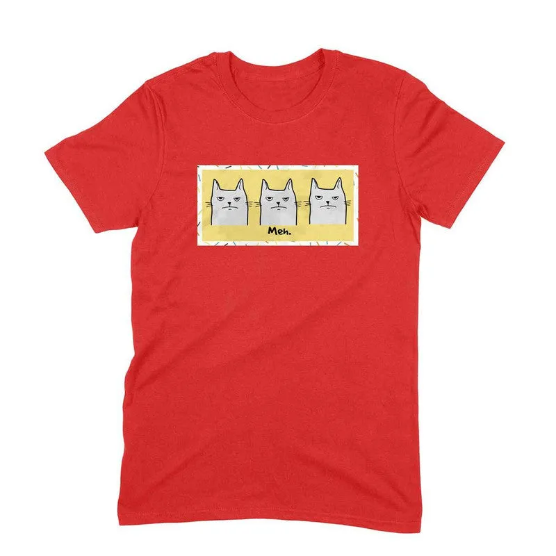 Round Neck T-Shirt (Men) - Meh Mondays (11 Colours)
