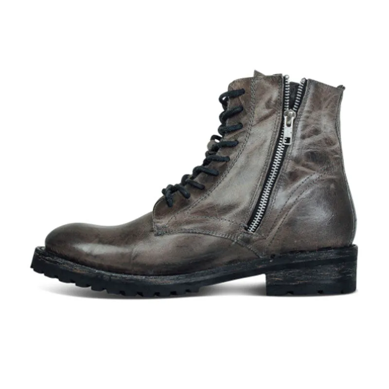 Rugged Waterproof Presidential Leather Boots