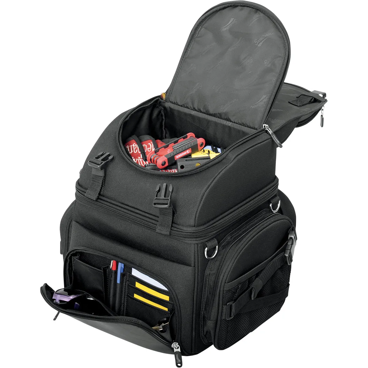 SADDLEMEN BR1800 Backseat or Sissy Bar Bags