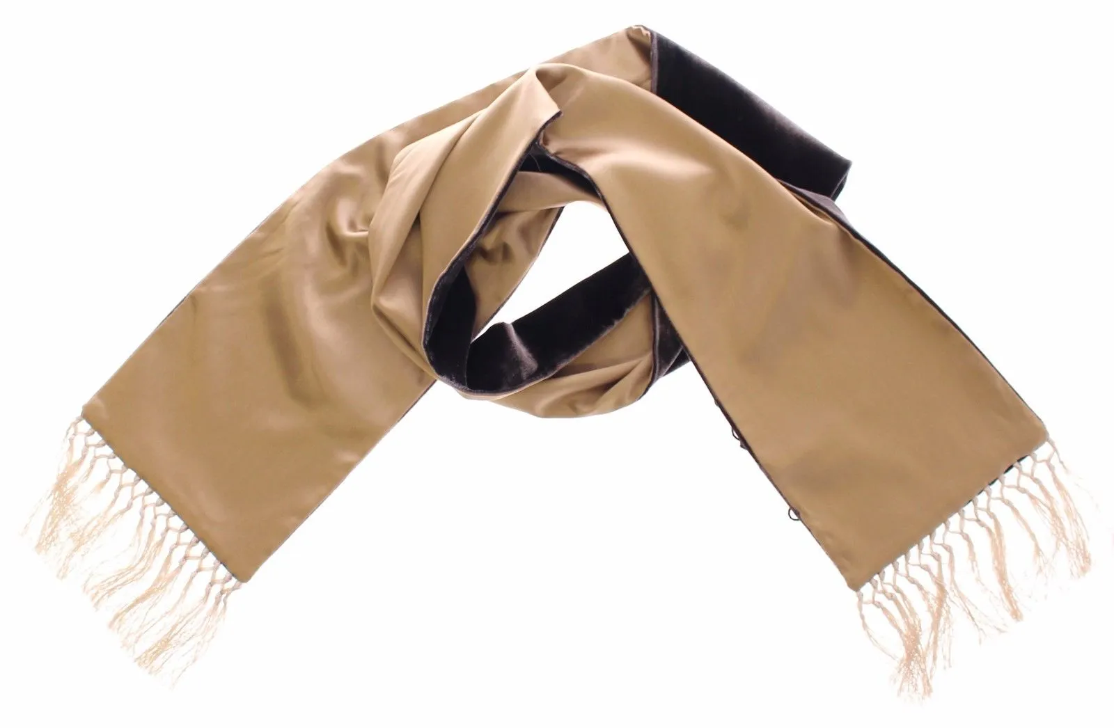 Scarf Men's Solid Beige