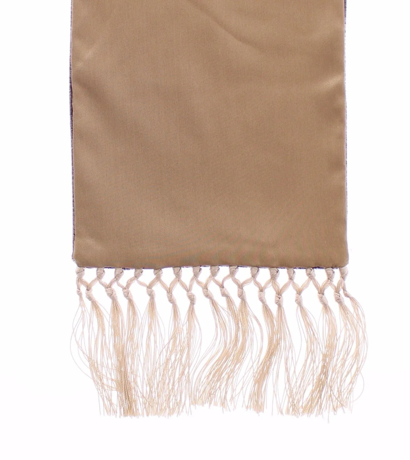 Scarf Men's Solid Beige