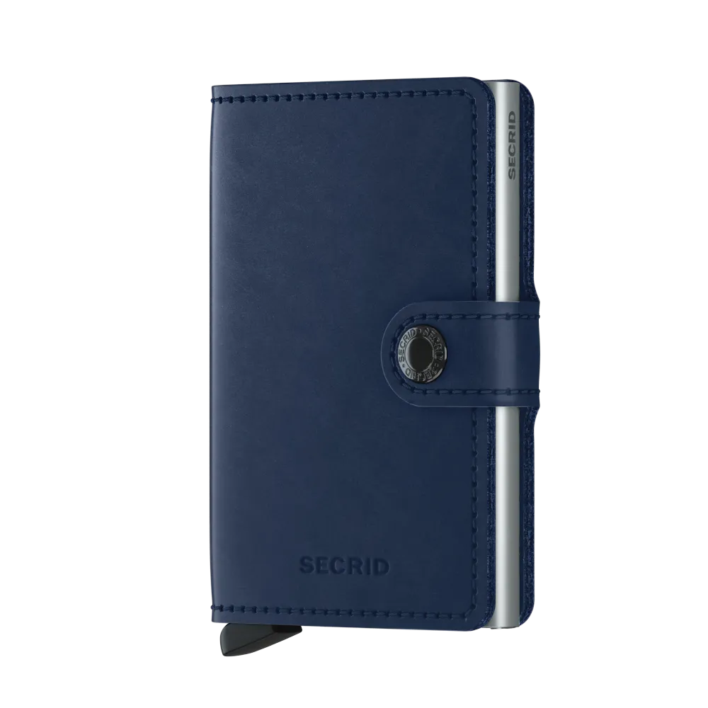 SECRID Miniwallet Leather - Original Navy