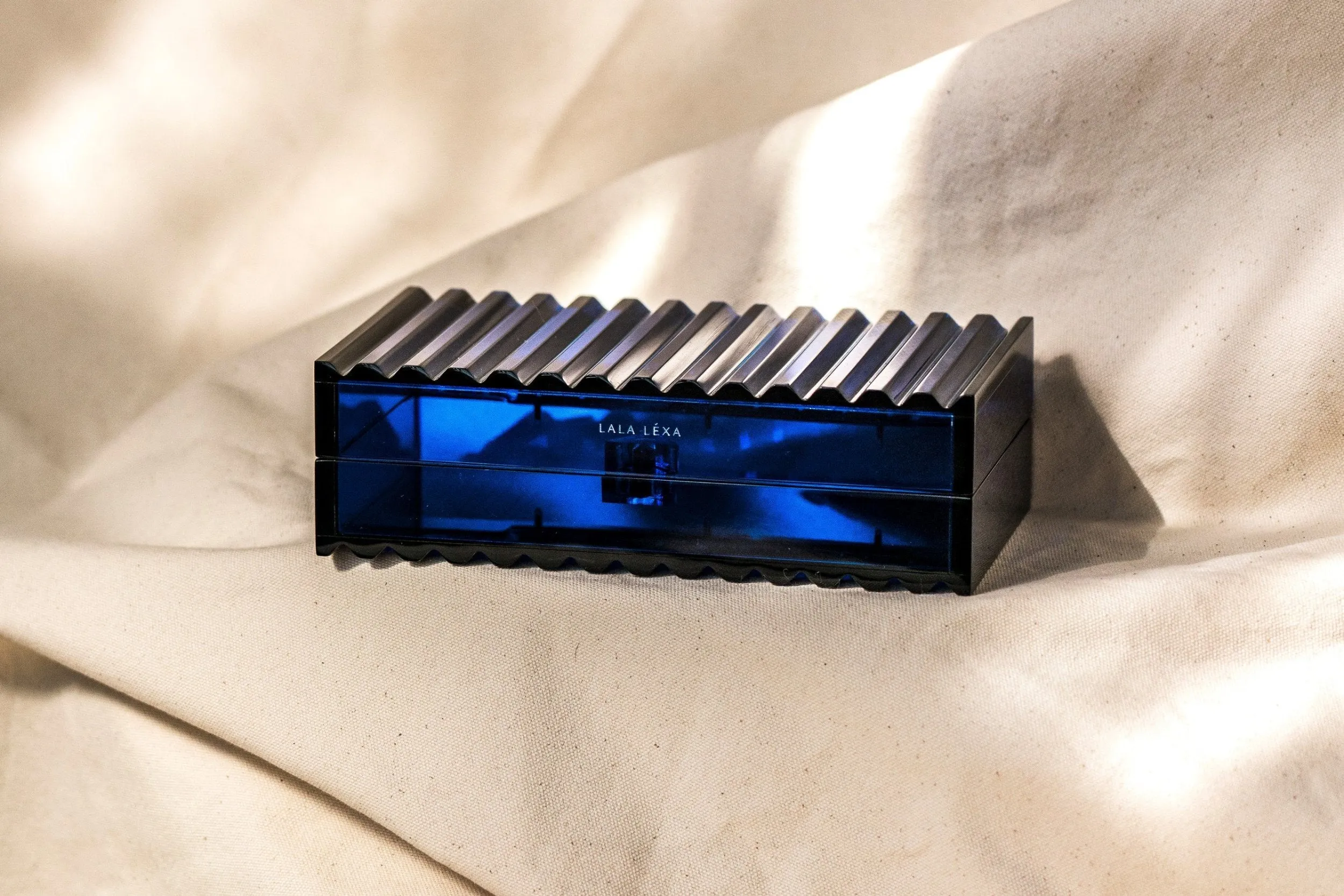 Sima Clutch - Indigo