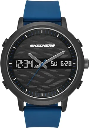 Skecher's Men's Lawndale Black & Navy SR5072