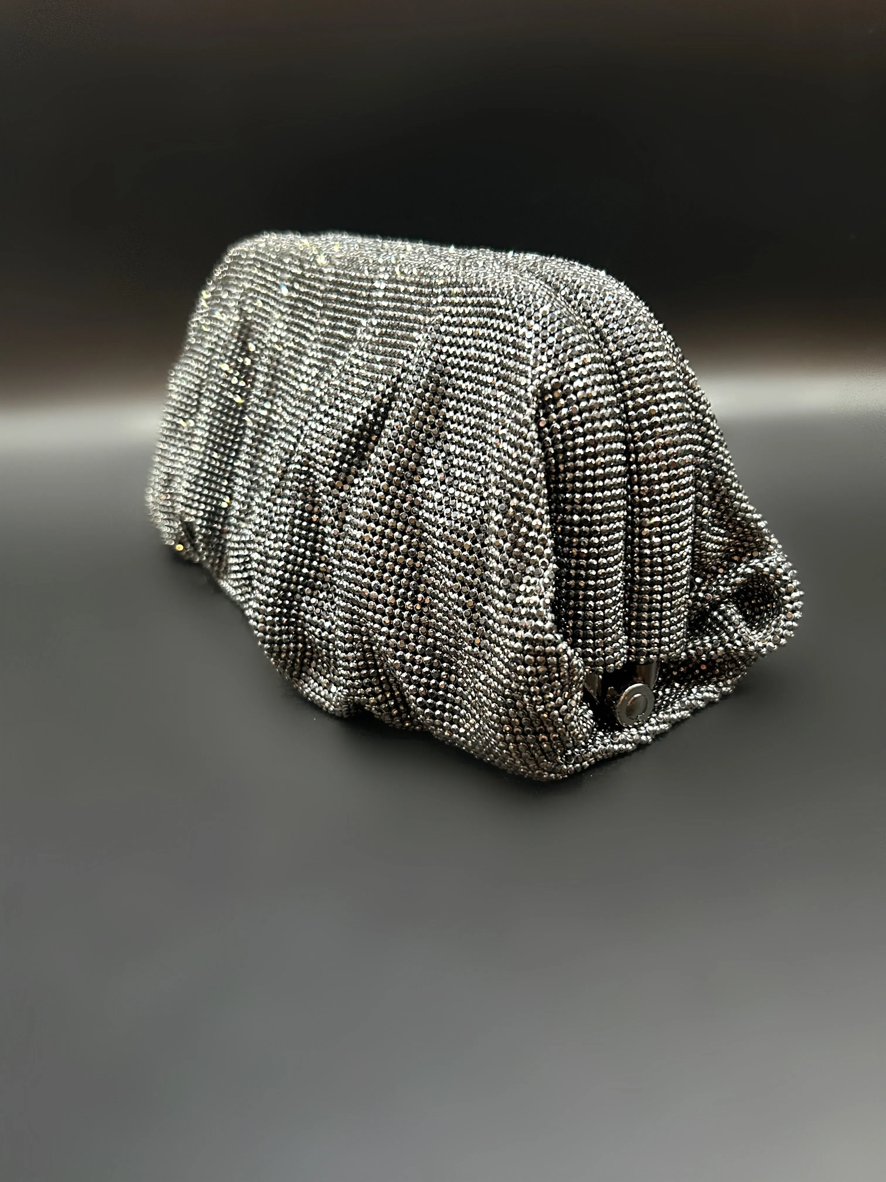 Slouchy Clutch Platinum