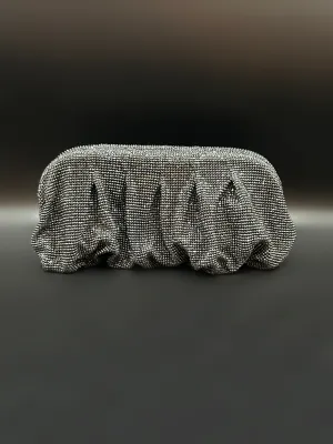 Slouchy Clutch Platinum