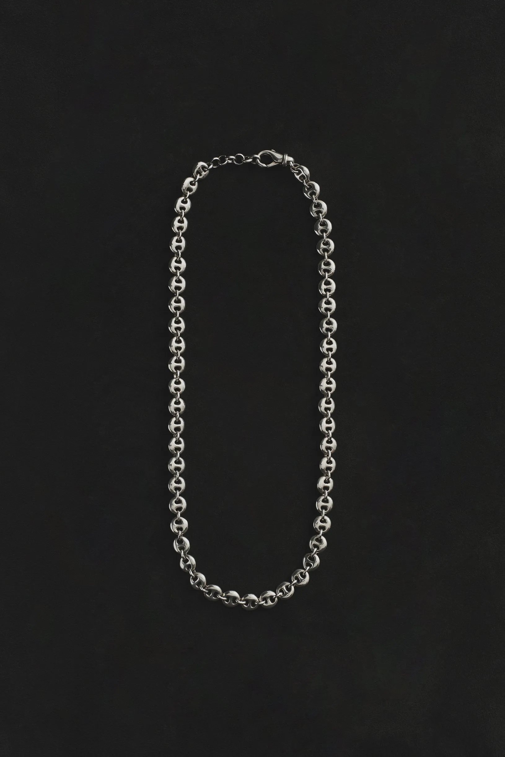 Small Circle Link Necklace | Men's