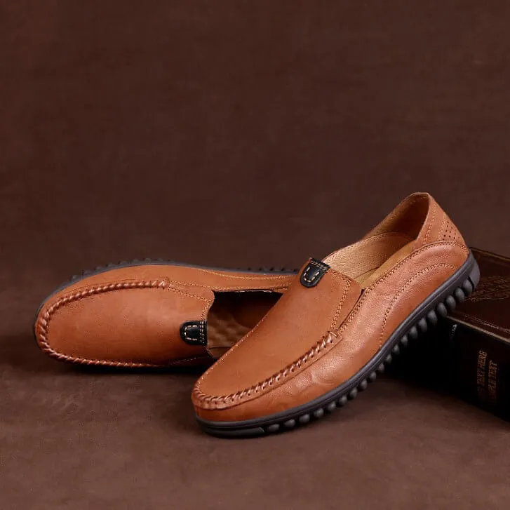 Small Feet Men's Leather Casual Loafers MS33
