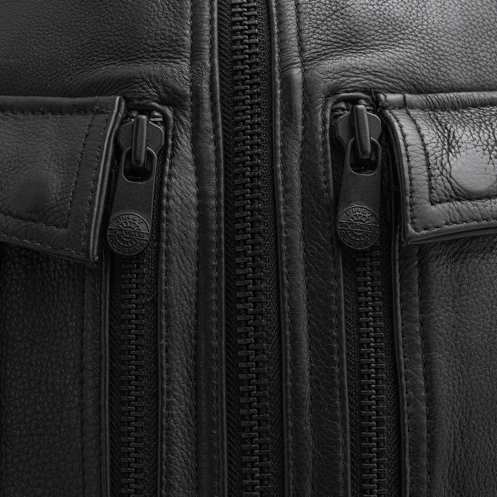 STOWE - Motorcycle Leather Vest
