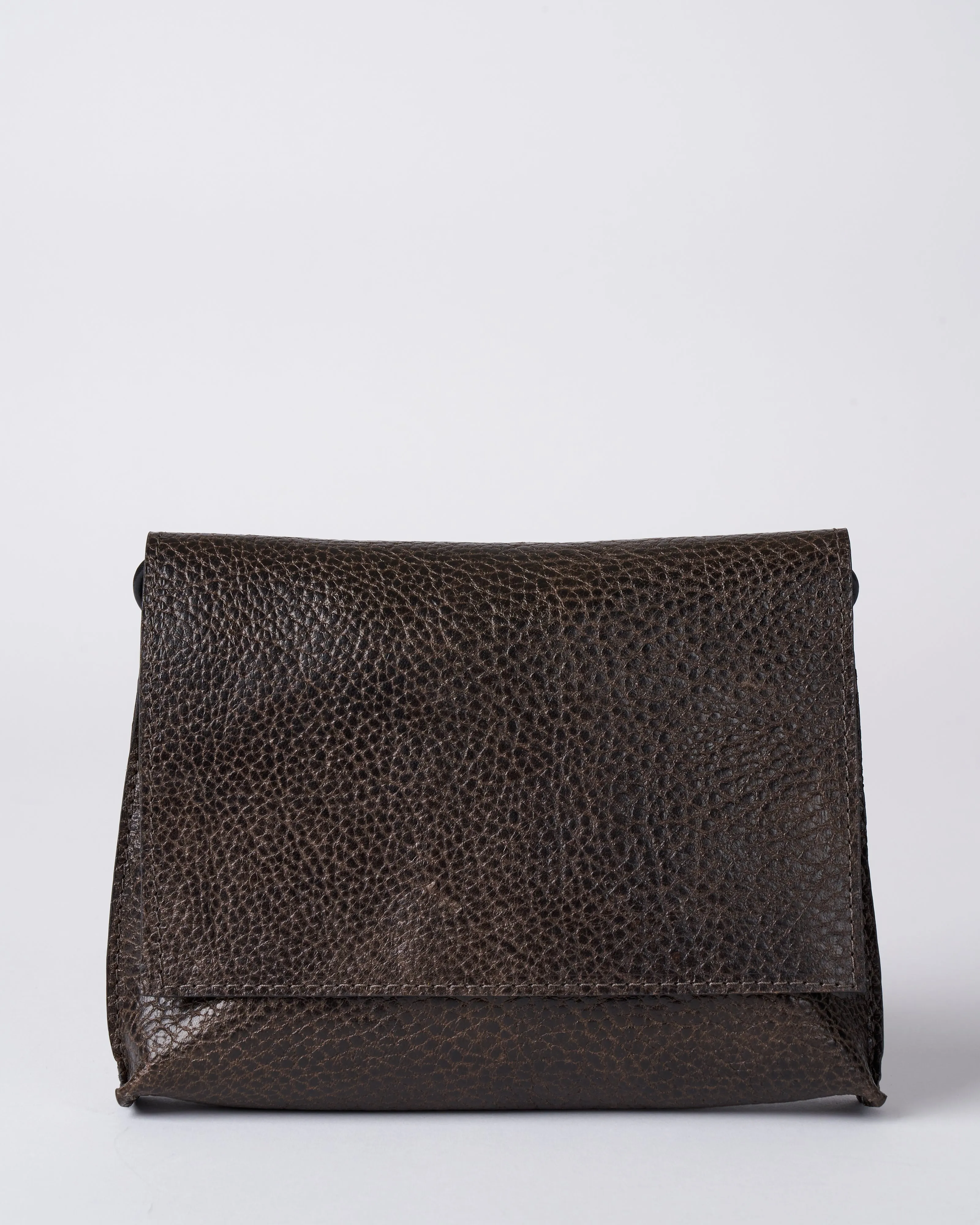 strappy foldover - dark khaki ovino