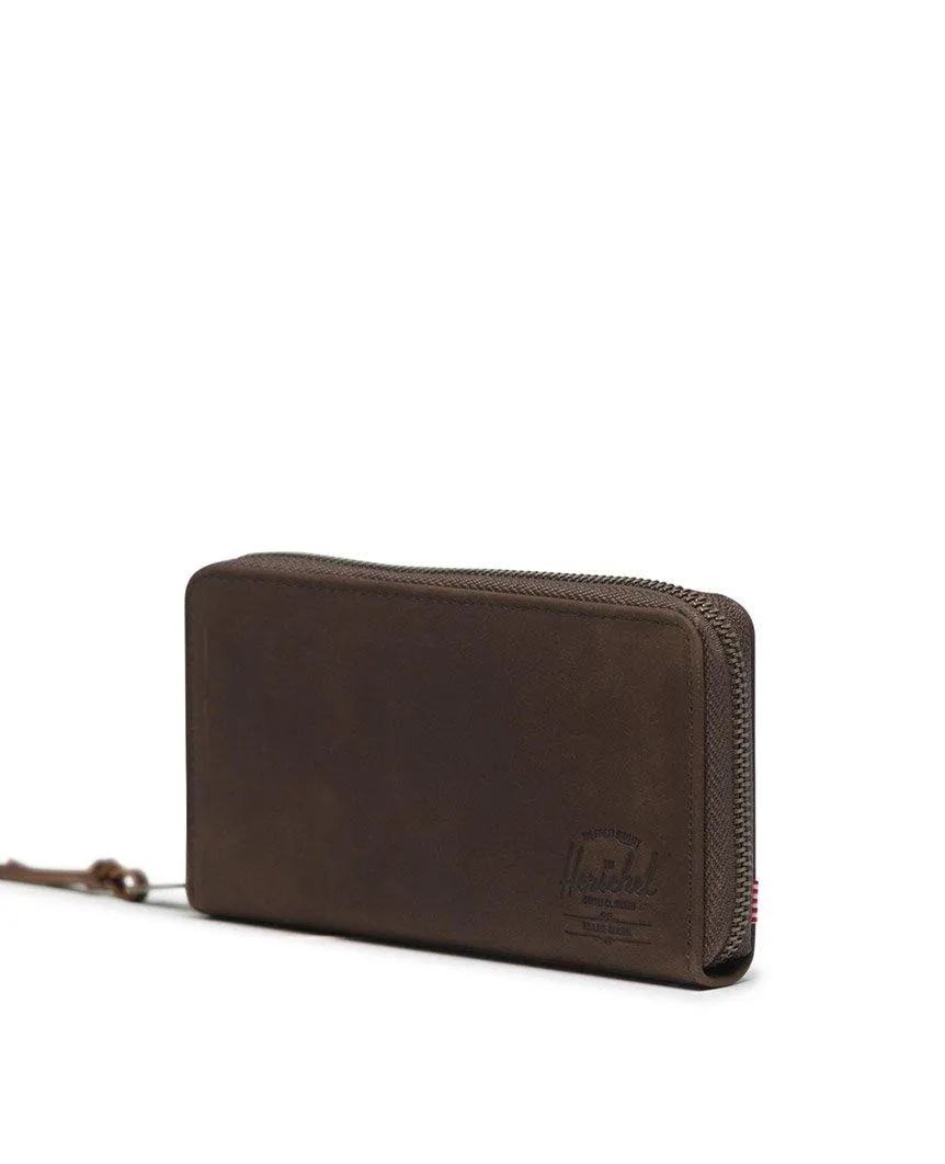 Thomas Wallet  Nubuck Brown